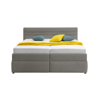 KOSKA 180 VKL2 PNEU sivo-béžová posteľ